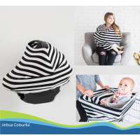 3 in 1 100% cotton fabric baby car seat canopy baby carrier car seat cover nursing cover cart cover