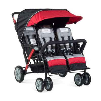 Clever unique safety stronger demand 4 seats carrying comfortable baby stroller